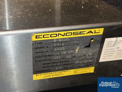 USED Econocorp Econocorp Cartoner, Model Econopack2000