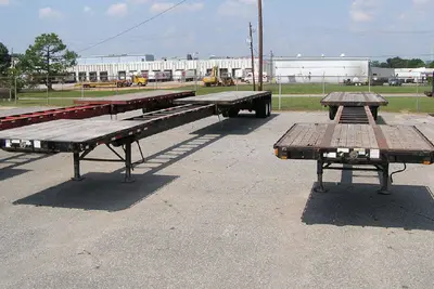 Used FONTAINE EXTENDABLE FLATBED Flatbed Trailers Florida US | USA Transequipment #1542582