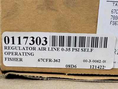 NEW FISHER 67CFR-601TB
