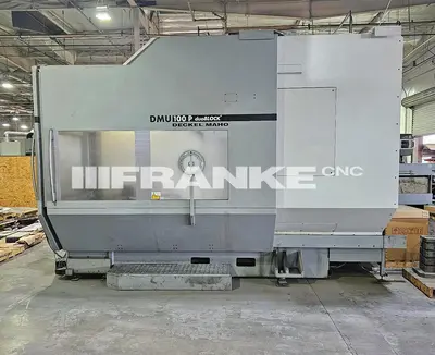 Used 2006 DMG MORI DECKEL MAHO DMU100P DUOBLOCK Vertical Machining Centers (5-Axis or More) | FRANKE CNC, LLC #1382684