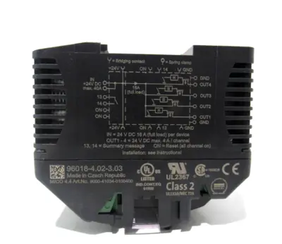 NEW MURR ELEKTRONIK 9000-41034-0100400 POWER SUPPLY 9000410340100400