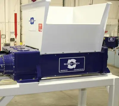 NEW 2026 SHRED-TECH ST-300E INDUSTRIAL SHREDDER