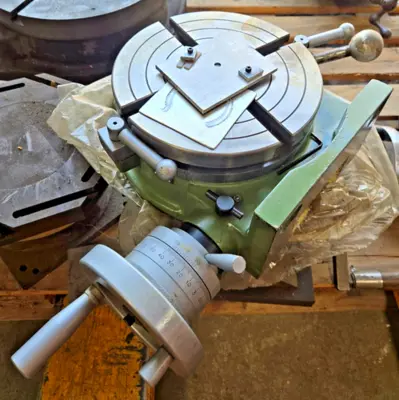 New 8” Rotary Table 200 mm For Bridgeport Milling Machine