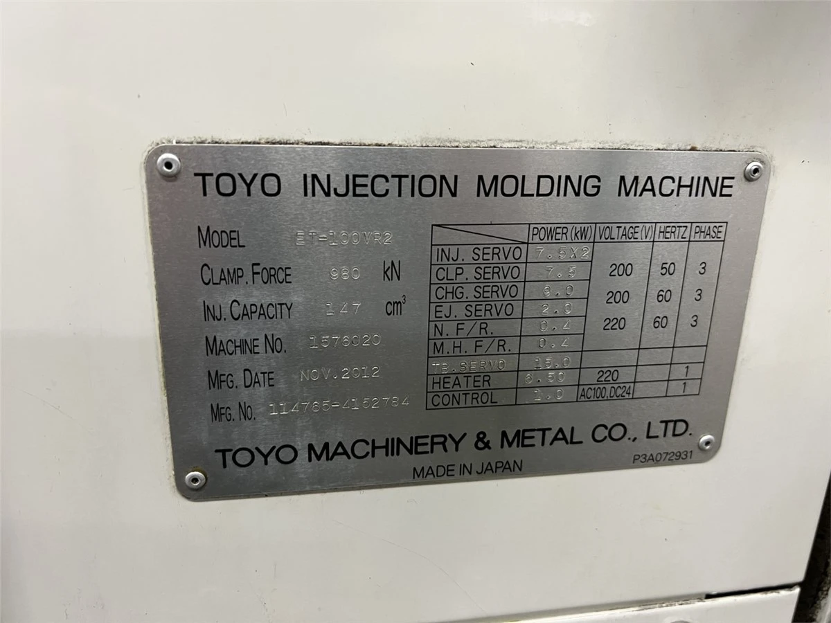USED TOYO ET-100VR2