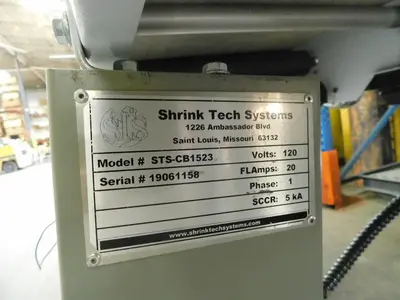 Used SHRINK TECH SYSTEMS STS-CB1523 Belt Conveyors Texas US | Aucto #1307033