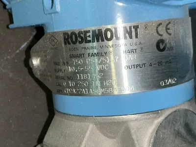 Used ROSEMOUNT 3051CD2A22A1AS8M5B4E5Q4 Pressure Transmitters Ohio US | HGR 24 #1263273