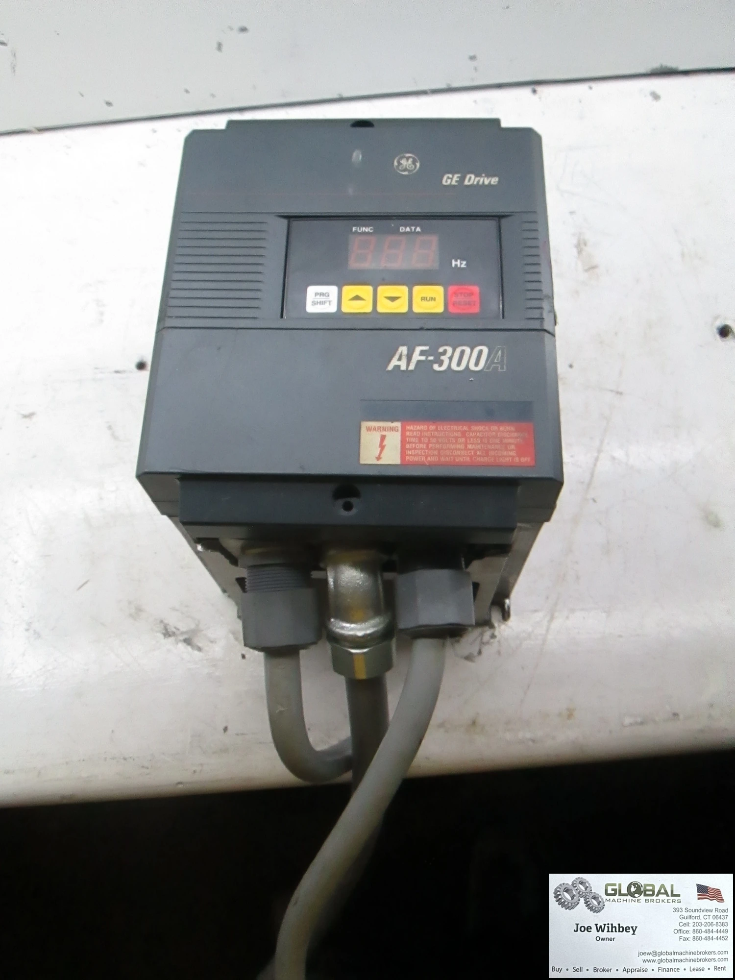 GENERAL ELECTRIC 6VAF323005A 5HP Servo Drive, 200-230V