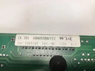 USED KRAUSS MAFFEI EK 201