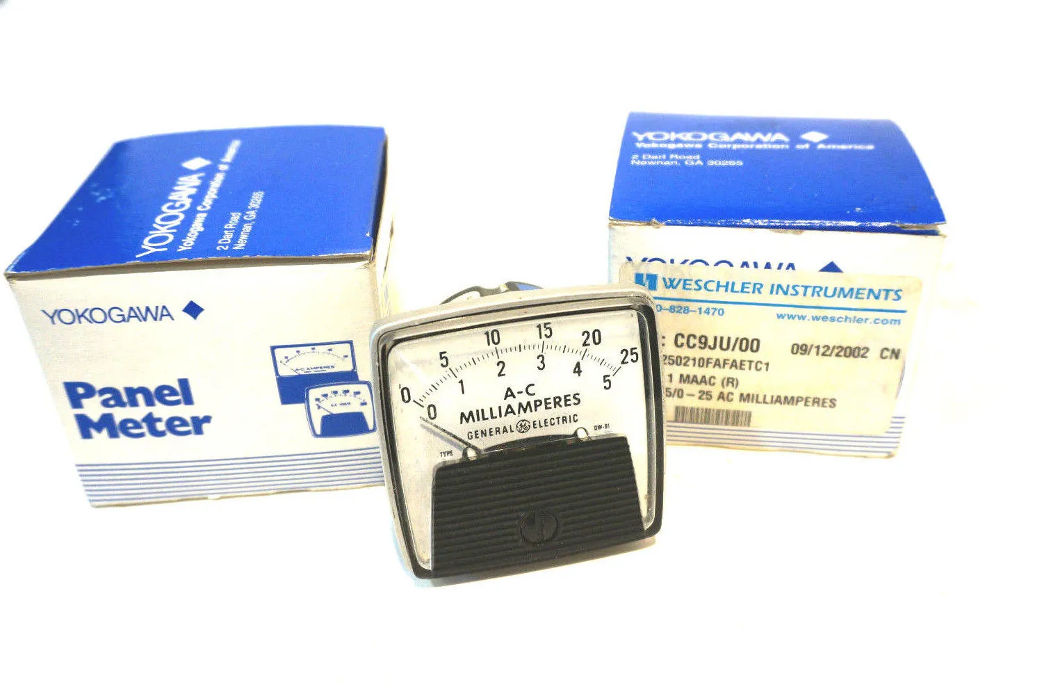 2 NEW GE YOKOGAWA 50-152151FAFAETC1/M2143B-C PANEL METER 50152151FAFAETC1