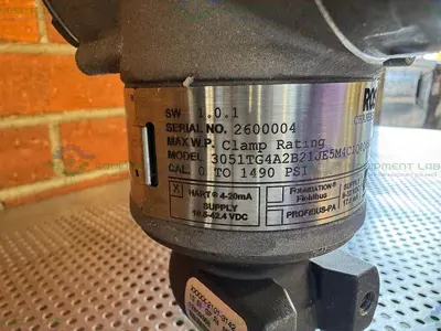 Used ROSEMOUNT 3051TG 4A2B21JE5M4C1Q4Q8S1Q16 DIGITAL PRESSURE TRANSMITTER Misc Electrical & Power Parts California US | Equipment Lab #1418447