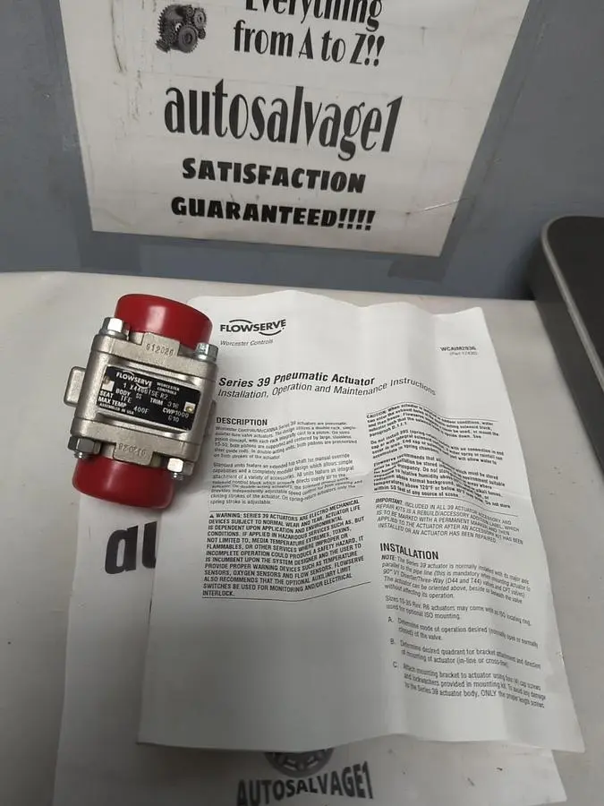 New | in-Stock FLOWSERVE 1 X4466TSE R2 Pump & Valve Parts Ohio US | Surplus Asset Holdings #1237107