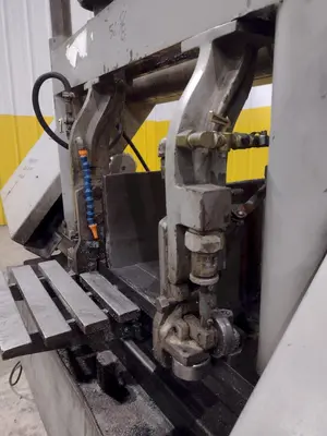 22" X 32" W.F. WELLS HORIZONTAL BANDSAW. STOCK #0133025