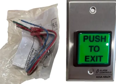 NEW ALARM CONTROLS TS-2 PUSH BUTTON TS-2TD TS2