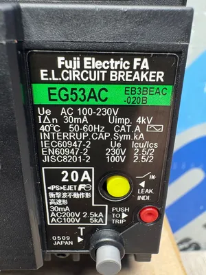 FUJI ELECTRIC EG53AC Electrical/PLC/Automation | ESS Industrial Equipment Sales (6)