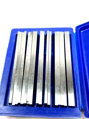 Used Kurt Parallel Set 18-Pc 9 Pair 8" Vise High Hardened Ground Steel w/ B Workholding (Misc) Michigan US | Maverick Industrial Sales #1399992