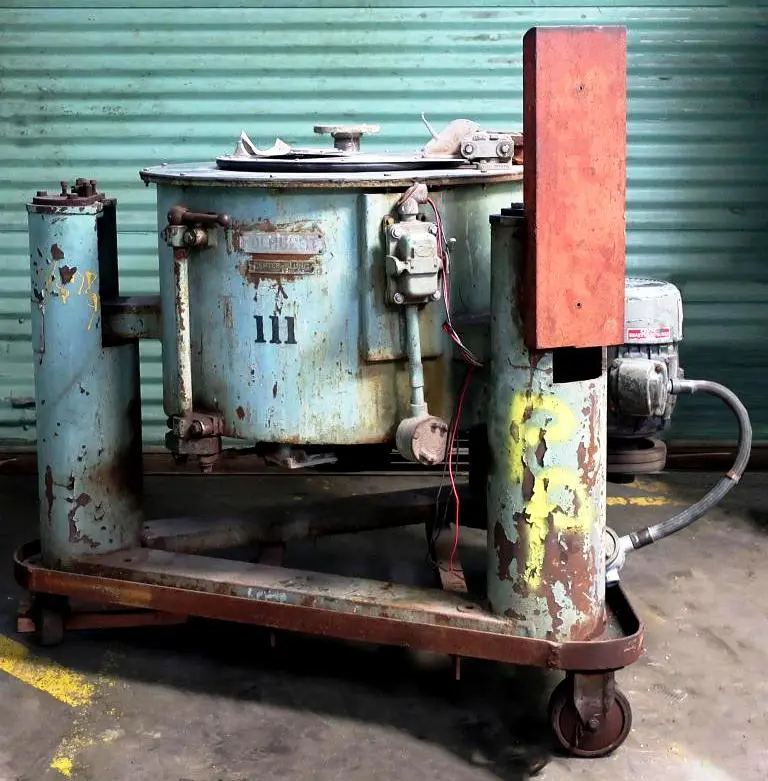 Tolhurst 20 x 12 perforate basket centrifuge, 316SS.