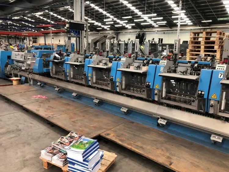 Used MULLER MARTINI Stitchers – Bravo, Prima, Presto, Amrys, Valore, Fox, 335 Saddle Stitchers Illinois US | Machinery Solutions Group, Inc. #389985
