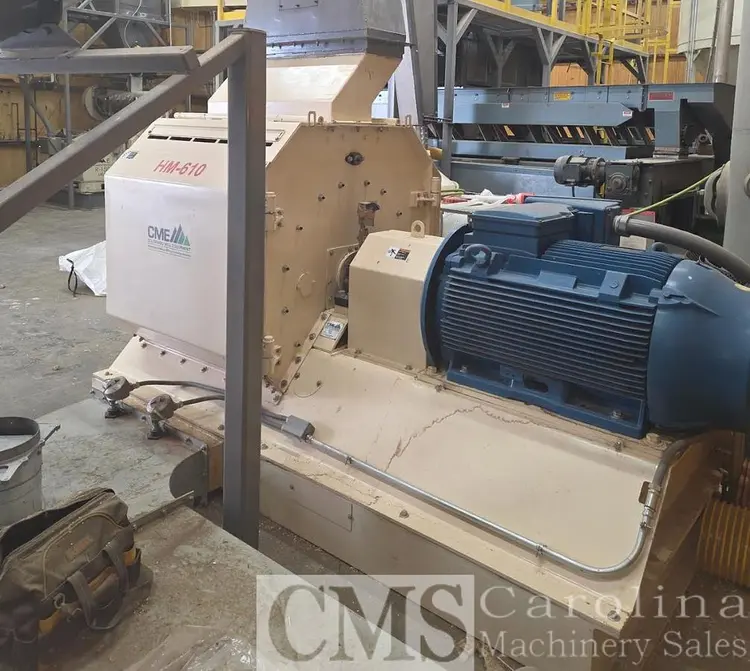 Used CME 400 HP HAMMERMILL Sawmill Pellet Equipment | CAROLINA MACHINERY SALES #421680
