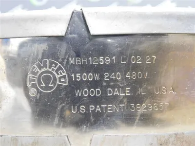 USED TEMPCO MBH12591