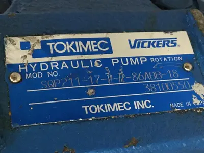 USED TOKIMEC VICKERS SQP211-17-2-2-86ABB-18