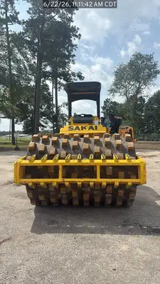Used 2025 SAKAI SV544T Single Drum Rollers Texas US | National Equipment Dealers #1422617