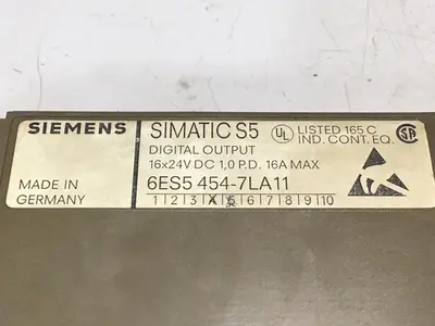 USED SIEMENS 6ES5 454-7LA11