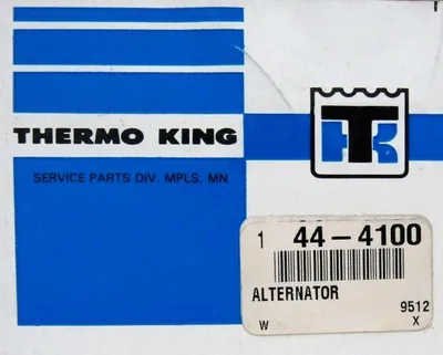 NEW THERMO KING 44-4100 ALTERNATOR 8TA2011ES 444100 12V 30A