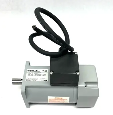 USED BROTHER INDUCTION MOTOR 3-PHASE, 7.5:1 RATIO 1/10HP
