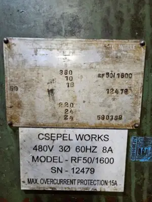 USED 1989 CSEPEL MUVEK RF/1600