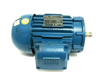 NEW WEG 00112ET3E143TC-W22 MOTOR 1HP 208-230/460V 7/8" DIA. 00112ET3E143TCW22