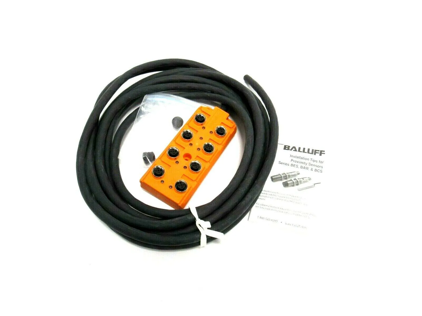 NEW BALLUFF BKS-S20-MIB-8-4-PU-05 INTERFACE BLOCK 03200 010410 BKSS20MIB84PU05
