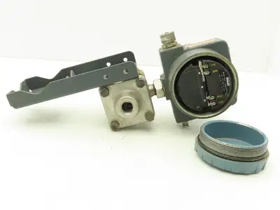 Foxboro 821GM-IS1NH2 EW Electronic Pressure Transmitter 65VDC 600PSI W/Bracket