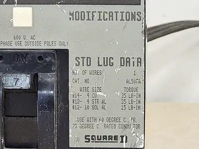 USED SQUARE D FAP3600712M