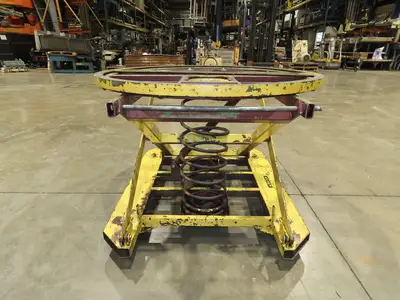 Southworth Pallet Pal Positioner Single Spring Level Loader Turntable 30"H