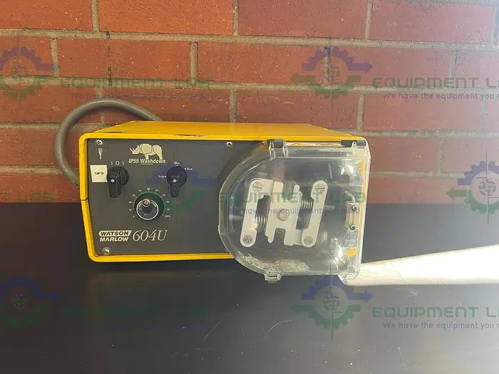 Used WATSON MARLOW 604U IP 55 LABORATORY WASHDOWN PERISTALTIC PUMP 165 RPM Pumps (peristaltic) | Equipment Lab #486417