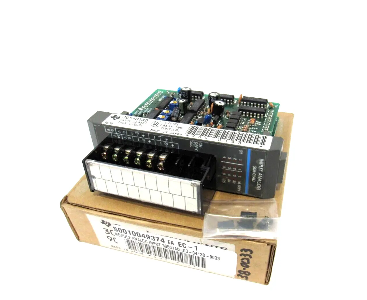 NEW TEXAS INSTRUMENTS 305-01AD INPUT MODULE 30501AD
