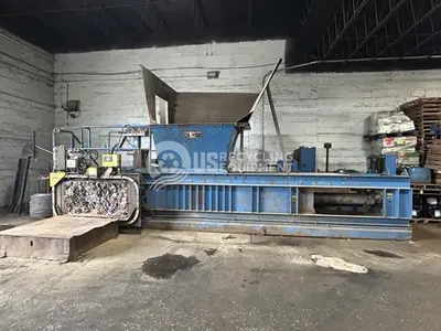 Used HARRIS SELCO 2R-1050 TWO RAM HORIZONTAL BALER Balers Illinois US | US Recycling Equipment #1341666