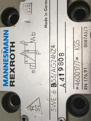 USED REXROTH 4WE6D53/AG24NZ4