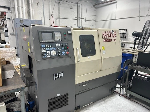 Used 2000 Hardinge CONQUEST T42 CNC Lathes New Jersey US | Machinery Values #302441
