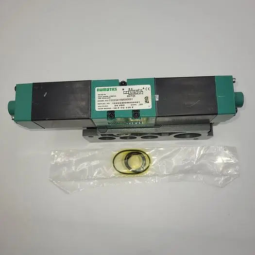 New | in-Stock NUMATICS NUMATICS 153SS415M000061 SOLENOID AIR CONTROLLED VALVE - NEW WITH SEALS Pump & Valve Parts | ND Industrial Surplus #1218441