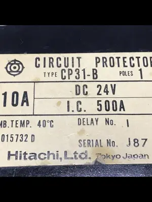 USED HITACHI CP31-B 10 AMP