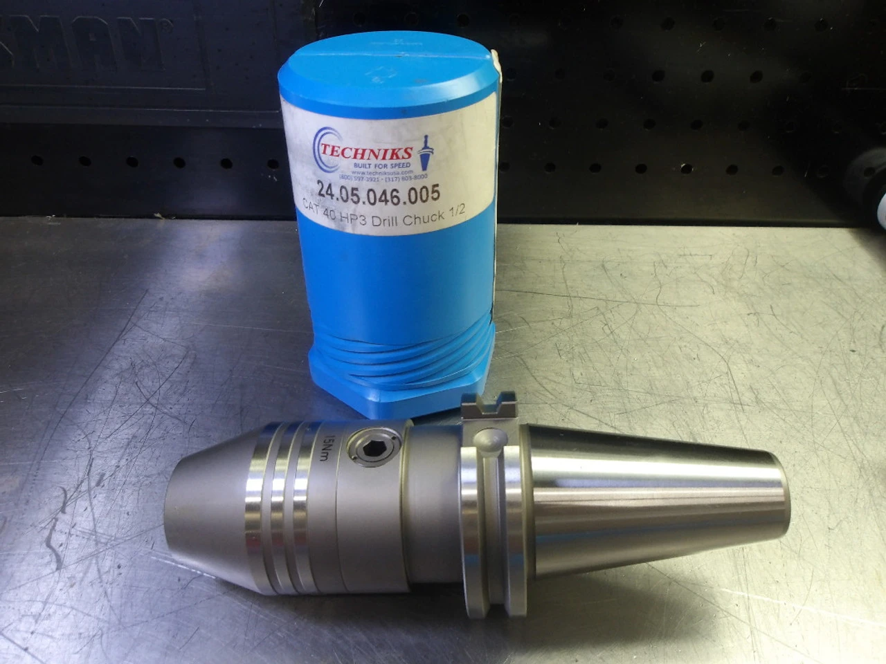 Techniks CAT40 HP3 1/2" Keyless Drill Chuck 4" Pro 24.05.046.005 (LOC674)