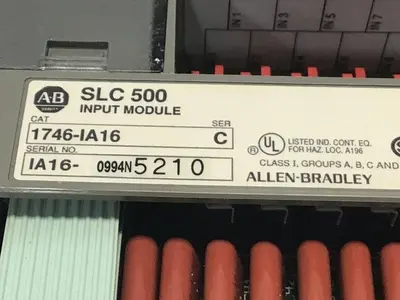 USED ALLEN BRADLEY 1746-IA16 SER C