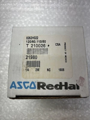 NEW Asco 8262H022