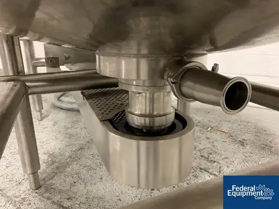 USED Bcast Stainless Products 150 Gal BCast Likwifier, 304 S/S, 75 HP