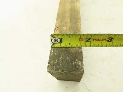 660 Bearing Bronze Stock Rectangle Oversize Flat Bar 1-1/2"x 2-1/2"x 44"L  59lbs