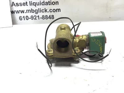 ASCO 37364S Solenoid Valve 1/4″ Brass