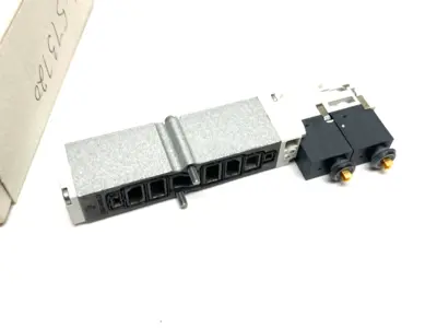 USED FESTO SOLENOID VALVE 5/3 EXHAUSTED