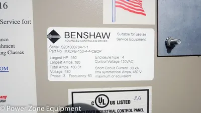 USED BENSHAW SOFT START