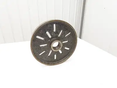 Slotted Lathe Drive Face Plate Cast Iron 	2-1/4-8 Direct Screw 13-3/4"OD 12 Slot